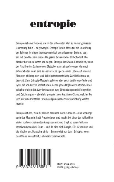 Produktbild: Entropie Nr. 2