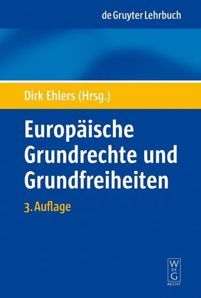Produktbild: Europ&auml;ische Grundrechte und Grundfreiheiten