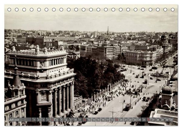Produktbild: Erinnerungen an das alte Madrid (Tischkalender 2026 DIN A5 quer), CALVENDO Monatskalender