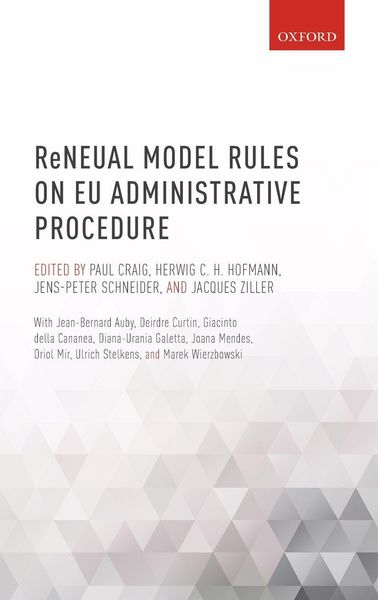 Produktbild: Reneual Model Rules on Eu Administrative Procedure