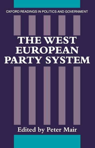 Produktbild: The West European Party System