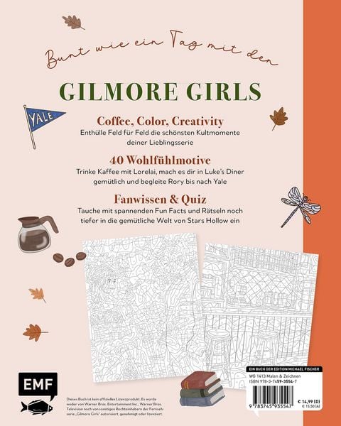 Produktbild: Malen nach Zahlen &ndash; Willkommen in Stars Hollow