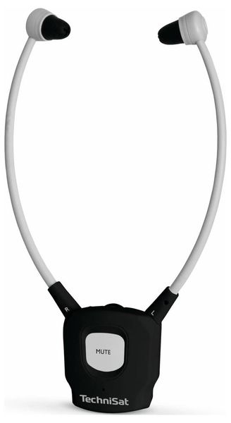 Produktbild: TechniSat STEREOMAN ISI 3 In Ear Kopfh&ouml;rer Funk, Bluetooth&reg; Schwarz Lautst&auml;rkeregelung HiFi
