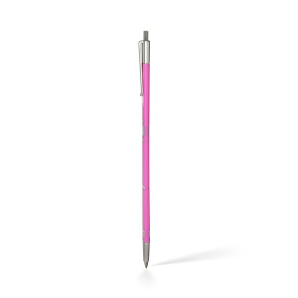 Produktbild: Pen Bookmark Pink/Silber &ndash; Stift & Lesezeichen