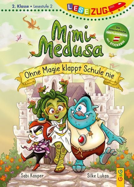 Produktbild: LESEZUG/2. Klasse &ndash; Lesestufe 2: Mimi Medusa &ndash; Ohne Magie klappt Schule nie