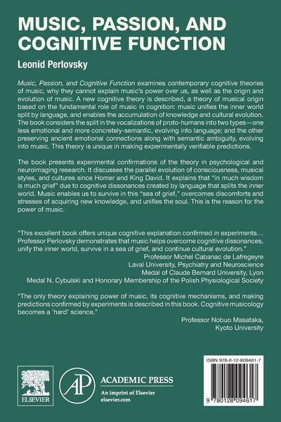 Produktbild: Music, Passion, and Cognitive Function