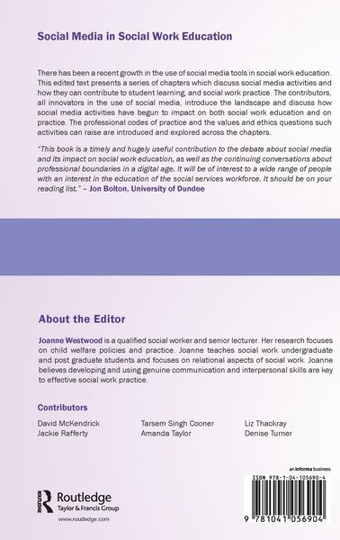 Produktbild: Social Media in Social Work Education