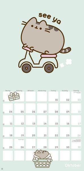 Produktbild: Pusheen Broschurkalender