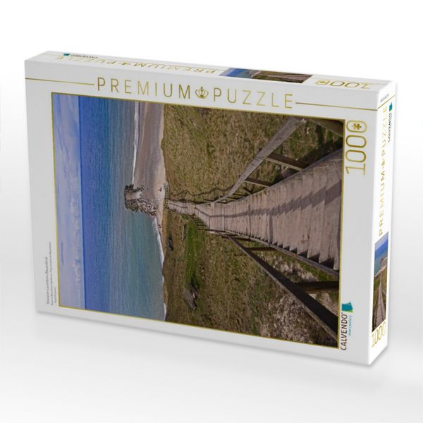 Produktbild: CALVENDO Puzzle Strand am Leuchtturm Blavandshuk | 1000 Teile Lege-Gr&ouml;&szlig;e 64x48cm Foto-Puzzle f&uuml;r gl&uuml;ckliche Stunden