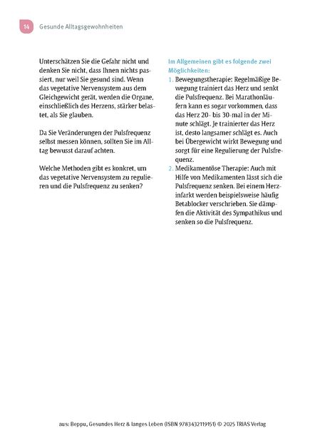 Produktbild: Gesundes Herz & langes Leben