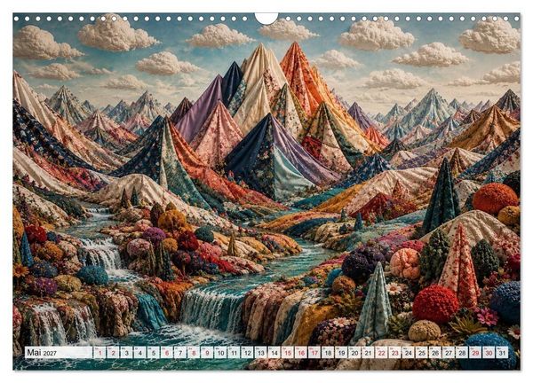 Produktbild: Traumwelten zwischen Zeit und Fantasie (Wandkalender 2027 DIN A3 quer), CALVENDO Monatskalender