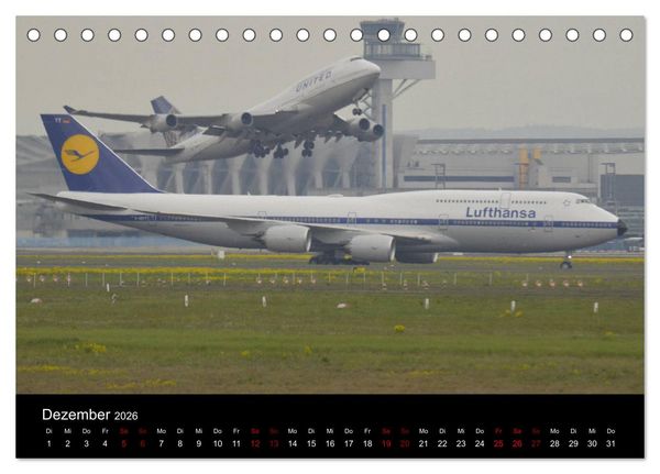 Produktbild: Im alten Glanz: Flugzeuge in Retro Livery (Tischkalender 2026 DIN A5 quer), CALVENDO Monatskalender