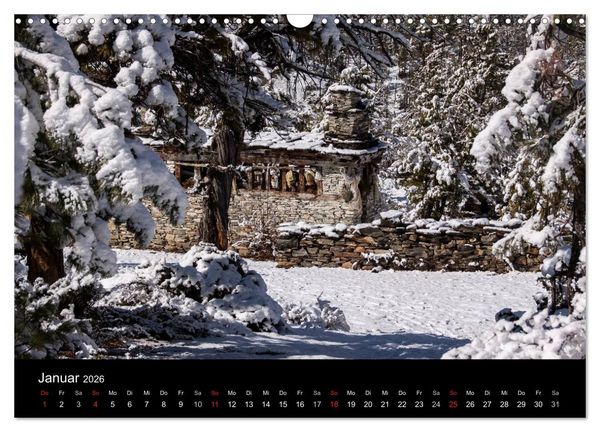 Produktbild: Namaste Nepal (Wandkalender 2026 DIN A3 quer), CALVENDO Monatskalender