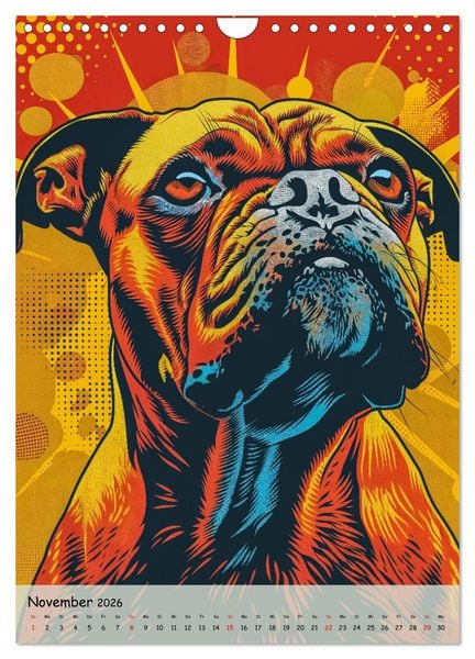 Produktbild: Pop Artbox (Wandkalender 2026 DIN A4 hoch), CALVENDO Monatskalender