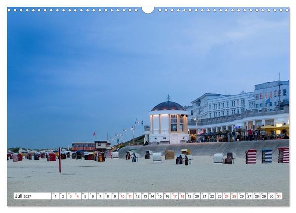 Produktbild: Borkum - Momente einer Reise (Wandkalender 2027 DIN A3 quer), CALVENDO Monatskalender