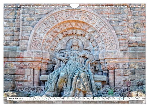 Produktbild: Harz - Ausflugsziele vom Brocken bis Sangerhausen (Wandkalender 2026 DIN A4 quer), CALVENDO Monatskalender