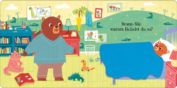 Produktbild: Babys erstes Stoffklappenbuch: Schlafenszeit f&uuml;r B&auml;renkinder