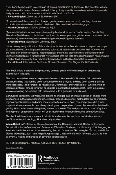 Produktbild: Conducting Terrorism Field Research