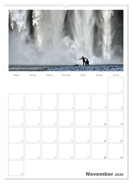 Produktbild: Faszination Island - Landschaftskalender mit Tagesplaner 2026 / Planer (hochwertiger Premium Wandkalender 2026 DIN A2 hoch), Kunstdruck in Hochglanz