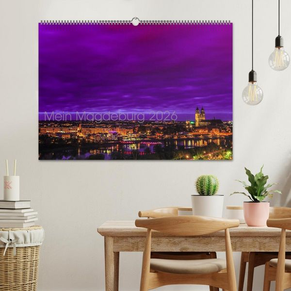 Produktbild: Mein Magdeburg (Wandkalender 2026 DIN A2 quer), CALVENDO Monatskalender