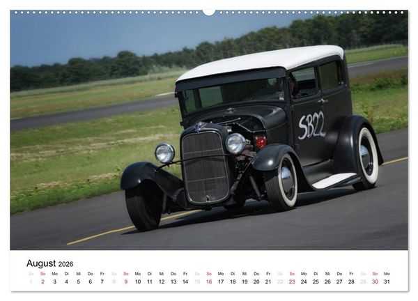 Produktbild: Custom Cars - M&auml;nnertr&auml;ume werden wahr (Wandkalender 2026 DIN A2 quer), CALVENDO Monatskalender