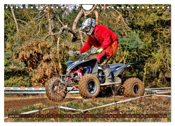 Produktbild: Quad - so cool (Wandkalender 2026 DIN A4 quer), CALVENDO Monatskalender