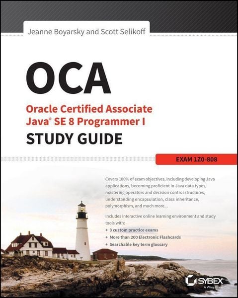 Produktbild: OCA: Oracle Certified Associate Java SE 8 Programmer I Study Guide