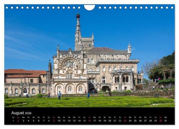 Produktbild: Glanzlichter Portugals (Wandkalender 2026 DIN A4 quer), CALVENDO Monatskalender