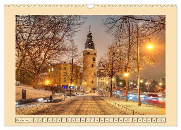 Produktbild: Stadtansichten von Halle an der Saale (Wandkalender 2026 DIN A3 quer), CALVENDO Monatskalender