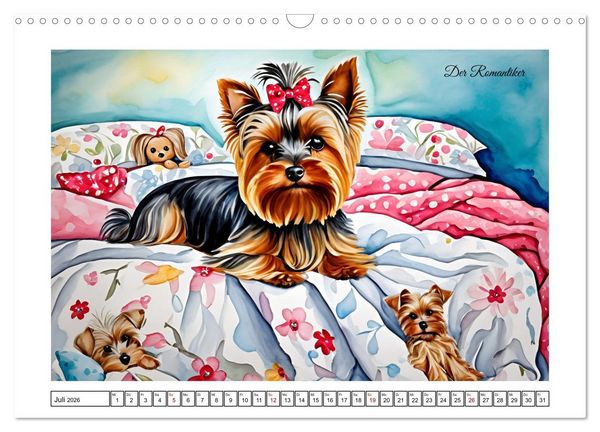 Produktbild: Hundetr&auml;ume (Wandkalender 2026 DIN A3 quer), CALVENDO Monatskalender