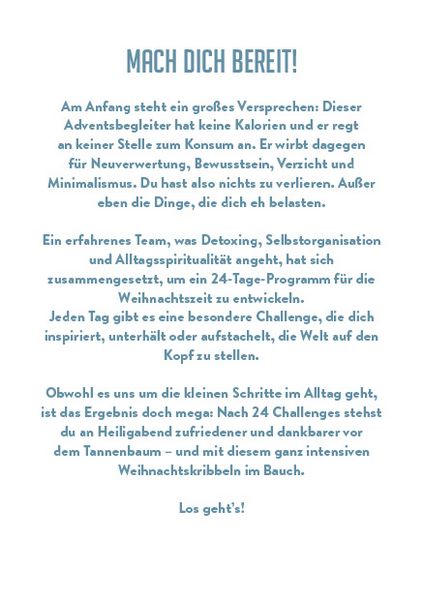 Produktbild: Adventskalender Zero