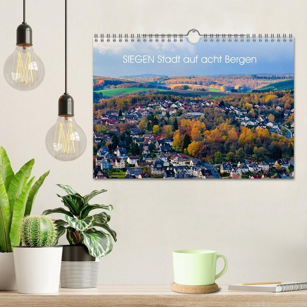 Produktbild: SIEGEN Stadt auf acht Bergen (Wandkalender 2026 DIN A4 quer), CALVENDO Monatskalender