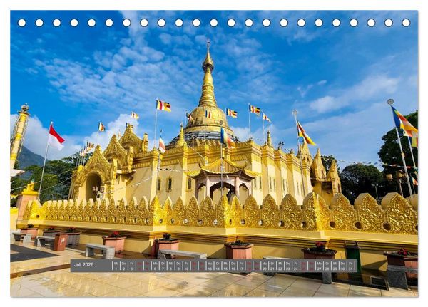 Produktbild: Entdecke Sumatra (Tischkalender 2026 DIN A5 quer), CALVENDO Monatskalender