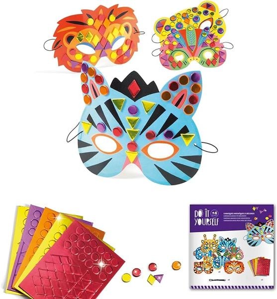 Produktbild: Do it yourself - Mosaics Masks Dschungeltiere