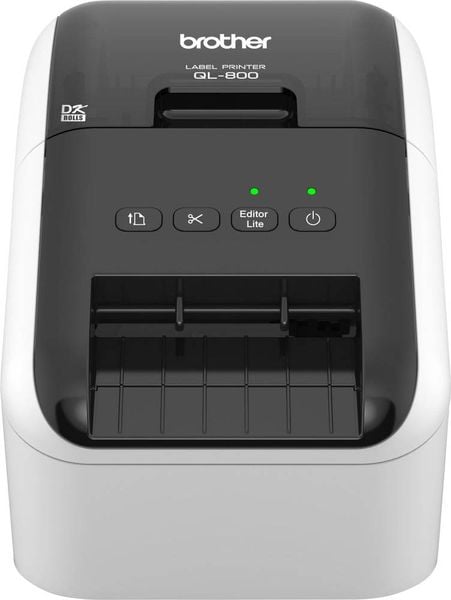 Brother QL-800 Etiketten-Drucker Thermodirekt 300 x 300 dpi Etikettenbreite (max.): 62 mm