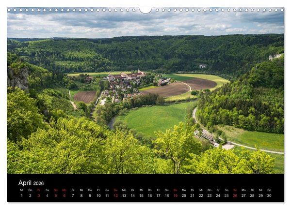 Produktbild: Das Donautal - Wanderparadies auf der Schw&auml;bischen Alb (Wandkalender 2026 DIN A3 quer), CALVENDO Monatskalender