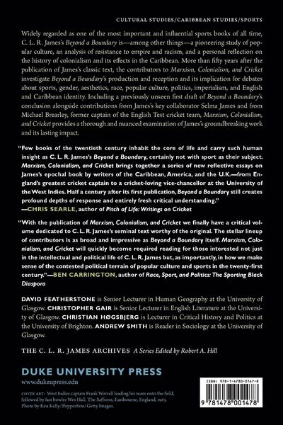 Produktbild: Marxism, Colonialism, and Cricket