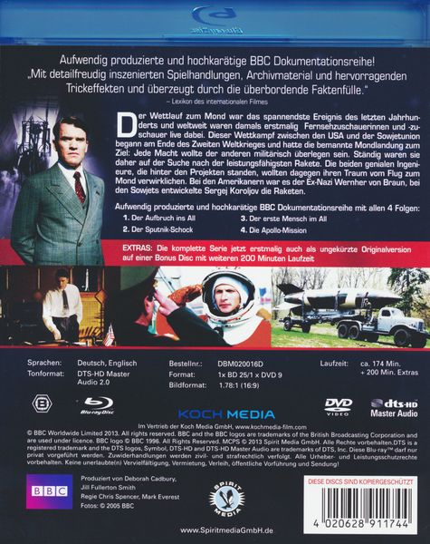 Produktbild: Wettlauf zum Mond (+ Bonus-DVD)
