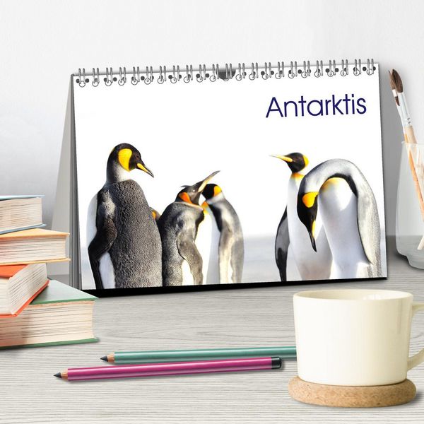 Produktbild: Antarktis - viaje.ch (Tischkalender 2026 DIN A5 quer), CALVENDO Monatskalender