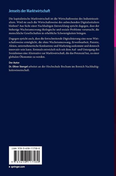 Produktbild: Jenseits der Marktwirtschaft
