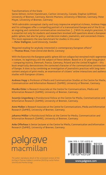 Produktbild: The Communicative Construction of Europe