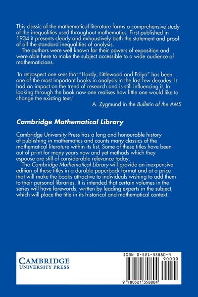 Produktbild: Inequalities