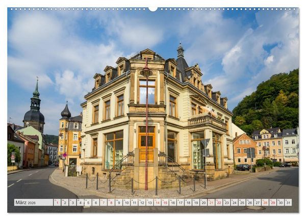 Produktbild: Bad Schandau Impressionen (hochwertiger Premium Wandkalender 2026 DIN A2 quer), Kunstdruck in Hochglanz