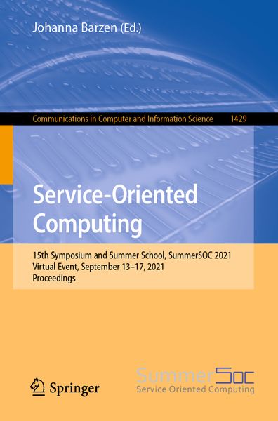 Produktbild: Service-Oriented Computing