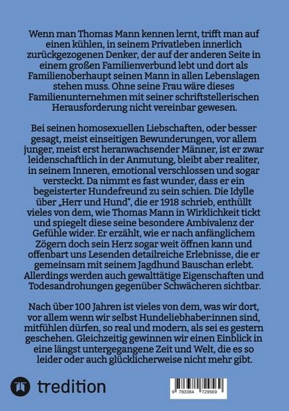 Produktbild: Thomas Mann und sein Hund