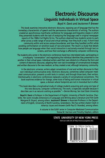 Produktbild: Electronic Discourse