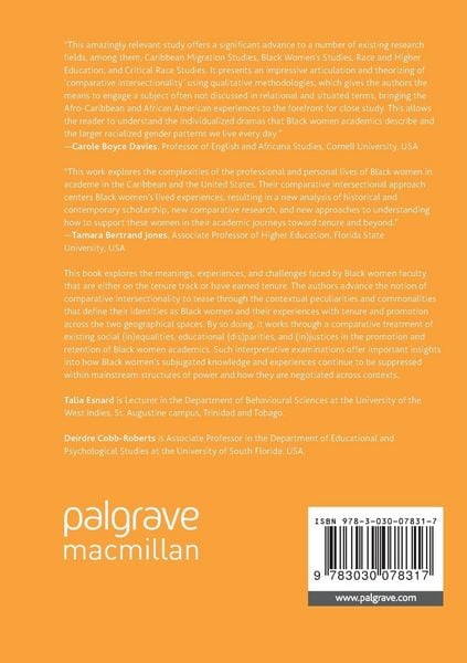 Produktbild: Black Women, Academe, and the Tenure Process in the United States and the Caribbean