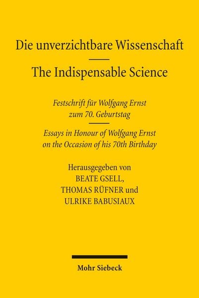 Produktbild: Die unverzichtbare Wissenschaft &ndash; The Indispensable Science