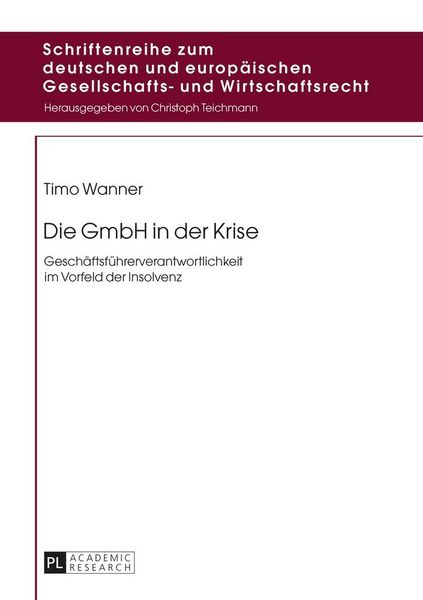 Produktbild: Die GmbH in der Krise