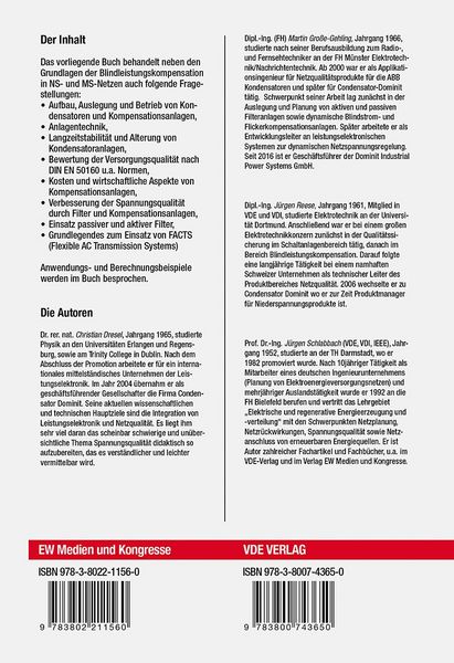 Produktbild: Blindleistungskompensation und Energieversorgungsqualit&auml;t